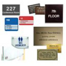 SIGNS, BADGES, BANNERS AND PLAQUES